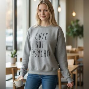 Kotton Click Gray Sweatshirt Size Small